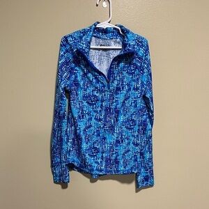 Mambo Australia girls size 7/8 Quarter Zip Long sleeve top